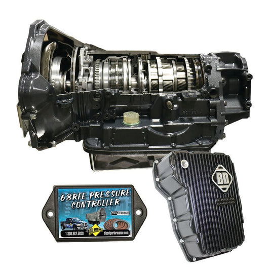 BD Diesel Transmission - 2007.5-2018 Dodge 68RFE 4WD C/W Billet Input Shaft (Price Includes $2,000 Refundable Core Charge)