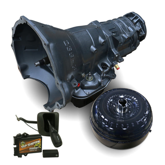 BD Diesel Transmission Kit - 2005-2007 Dodge 48RE 4WD w/ TVV Stepper Motor & c/w Filter & TapShifter (Price Includes $2,000 Refundable Core Charge)