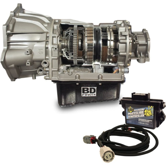 BD Diesel Transmission w/ Pressure Controller - 2011-2016 Chevy LML Allison 4wd (Price Includes $2,000 Refundable Core Charge)